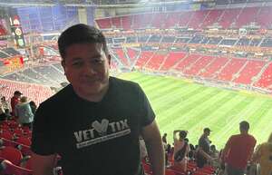Kevin attended Atlanta United - MLS vs Austin FC on Jul 9th 2022 via VetTix 