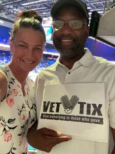 The Braxtons attended Dallas Wings - WNBA vs Phoenix Mercury on Jun 25th 2022 via VetTix 