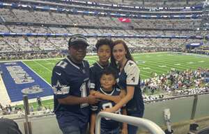 The Family’s First Dallas Cowboys Game  