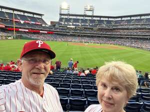 Bruce attended Philadelphia Phillies - MLB vs Washington Nationals on Jul 5th 2022 via VetTix 