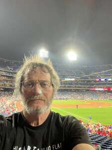 Ken attended Philadelphia Phillies - MLB vs Washington Nationals on Jul 5th 2022 via VetTix 