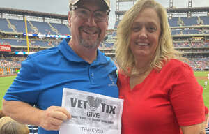 John attended Philadelphia Phillies - MLB vs Washington Nationals on Jul 5th 2022 via VetTix 
