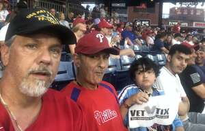 Mark attended Philadelphia Phillies - MLB vs Washington Nationals on Jul 5th 2022 via VetTix 