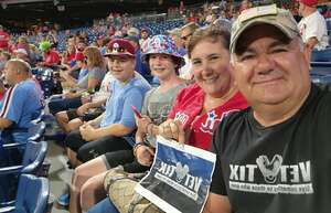 David attended Philadelphia Phillies - MLB vs Washington Nationals on Jul 5th 2022 via VetTix 