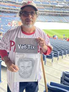 Ruben attended Philadelphia Phillies - MLB vs Washington Nationals on Jul 5th 2022 via VetTix 