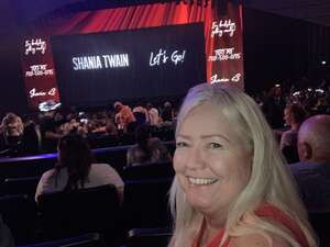 Cynthia attended Shania Twain on Jun 24th 2022 via VetTix 