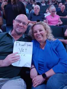 Aaron attended Rod Stewart With Special Guest Cheap Trick on Jul 8th 2022 via VetTix 