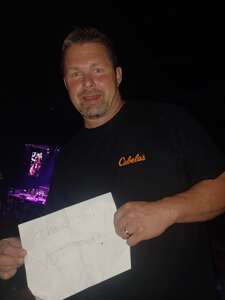 Seth attended Rod Stewart With Special Guest Cheap Trick on Jul 8th 2022 via VetTix 