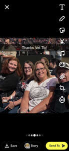 Sarah attended Rod Stewart With Special Guest Cheap Trick on Jul 8th 2022 via VetTix 