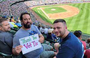 Thomas attended Milwaukee Brewers - MLB vs Chicago Cubs on Jul 6th 2022 via VetTix 