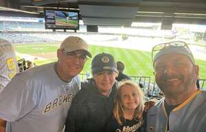 Jay attended Milwaukee Brewers - MLB vs Chicago Cubs on Jul 6th 2022 via VetTix 