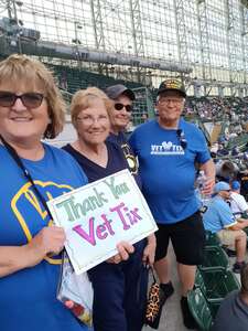 Click To Read More Feedback from Milwaukee Brewers - MLB vs Chicago Cubs