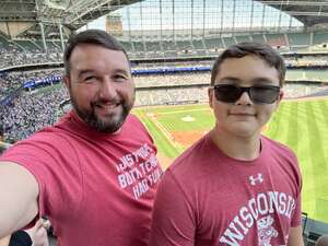 Zach attended Milwaukee Brewers - MLB vs Chicago Cubs on Jul 6th 2022 via VetTix 