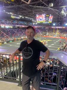 Stephen attended Vegas Knight Hawks - IFL vs Bay Area Panthers on Jul 2nd 2022 via VetTix 