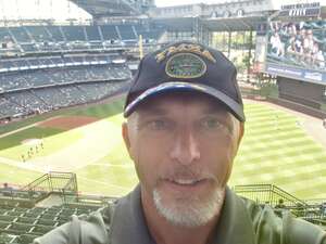 David attended Milwaukee Brewers - MLB vs Pittsburgh Pirates on Jul 9th 2022 via VetTix 