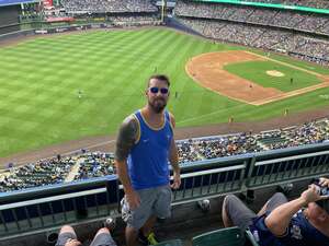 Brandon attended Milwaukee Brewers - MLB vs Colorado Rockies on Jul 22nd 2022 via VetTix 