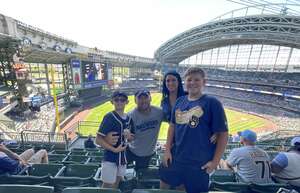 Adam attended Milwaukee Brewers - MLB vs Pittsburgh Pirates on Jul 10th 2022 via VetTix 