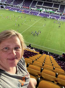 Sandra attended Orlando City SC - MLS vs Inter Miami CF on Jul 9th 2022 via VetTix 