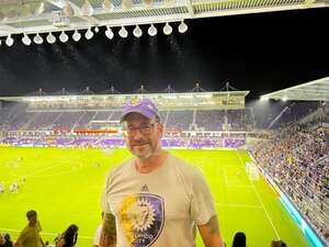 Meridith attended Orlando City SC - MLS vs Inter Miami CF on Jul 9th 2022 via VetTix 
