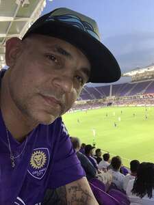 Freddy attended Orlando City SC - MLS vs Inter Miami CF on Jul 9th 2022 via VetTix 
