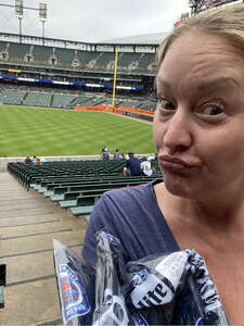 Kristine attended Detroit Tigers - MLB vs Kansas City Royals on Jul 1st 2022 via VetTix 