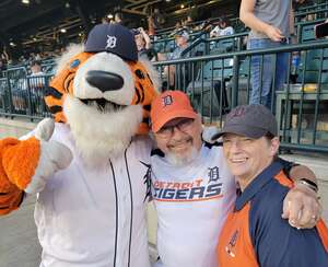 Joanie attended Detroit Tigers - MLB vs Cleveland Guardians on Jul 5th 2022 via VetTix 