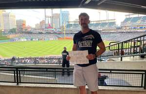 Matthew attended Detroit Tigers - MLB vs Cleveland Guardians on Jul 5th 2022 via VetTix 