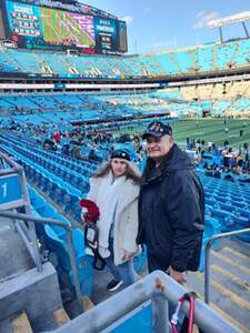 Carolina Panthers football game.