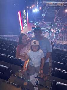 Johnson attended Dude Perfect: That's Happy Tour 2022 on Jul 8th 2022 via VetTix 