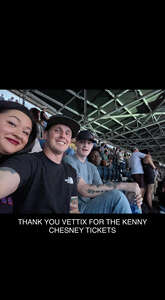 Reece attended Kenny Chesney: Here and Now Tour on Jul 16th 2022 via VetTix 
