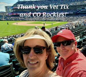 MICHAEL attended Colorado Rockies - MLB vs Chicago White Sox on Jul 27th 2022 via VetTix 