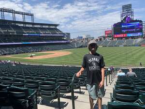 trent attended Colorado Rockies - MLB vs Chicago White Sox on Jul 27th 2022 via VetTix 