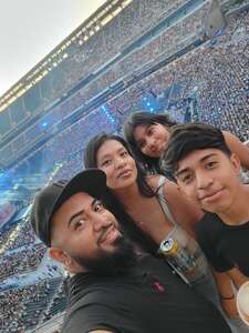 Anthony attended The Weeknd - After Hours Til Dawn Tour on Jul 14th 2022 via VetTix 