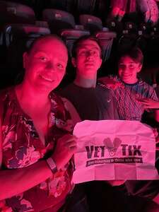 Walter attended The Weeknd - After Hours Til Dawn Tour on Jul 14th 2022 via VetTix 