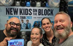 CJ attended New Kids on the Block: the Mixtape Tour 2022 on Jul 9th 2022 via VetTix 