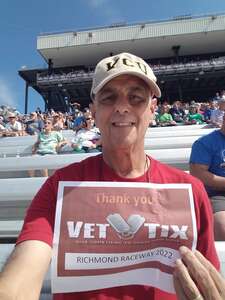 Sterling attended Federated Auto Parts 400 | NASCAR Cup Series on Aug 14th 2022 via VetTix 