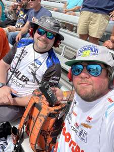 Morgan attended Federated Auto Parts 400 | NASCAR Cup Series on Aug 14th 2022 via VetTix 