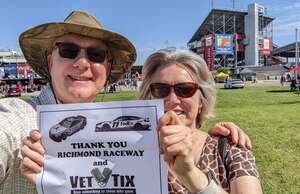 Eric attended Federated Auto Parts 400 | NASCAR Cup Series on Aug 14th 2022 via VetTix 