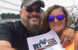 Scott & Kim attended Federated Auto Parts 400 | NASCAR Cup Series on Aug 14th 2022 via VetTix 
