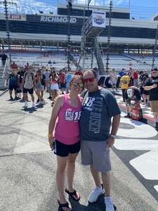 Gregory attended Federated Auto Parts 400 | NASCAR Cup Series on Aug 14th 2022 via VetTix 