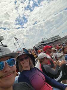 Bernadette attended Federated Auto Parts 400 | NASCAR Cup Series on Aug 14th 2022 via VetTix 