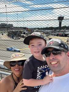 Seann attended Federated Auto Parts 400 | NASCAR Cup Series on Aug 14th 2022 via VetTix 