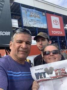 Johnnie attended Federated Auto Parts 400 | NASCAR Cup Series on Aug 14th 2022 via VetTix 