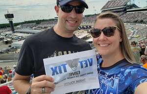 Chris attended Federated Auto Parts 400 | NASCAR Cup Series on Aug 14th 2022 via VetTix 