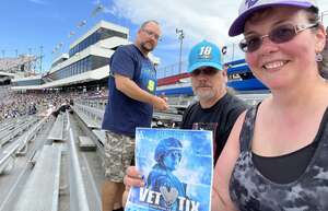 Patricia attended Federated Auto Parts 400 | NASCAR Cup Series on Aug 14th 2022 via VetTix 
