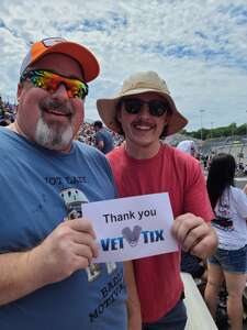 Chad attended Federated Auto Parts 400 | NASCAR Cup Series on Aug 14th 2022 via VetTix 