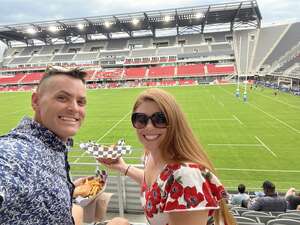 Benjamin attended Premier Rugby Sevens: the District Tournament on Jul 16th 2022 via VetTix 