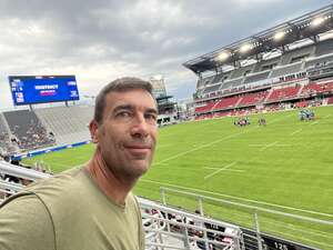 Timothy attended Premier Rugby Sevens: the District Tournament on Jul 16th 2022 via VetTix 