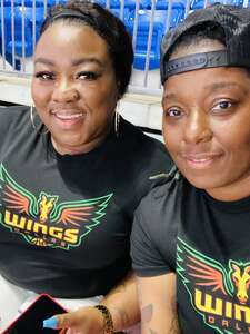Chasity attended Dallas Wings - WNBA vs Las Vegas Aces on Aug 4th 2022 via VetTix 