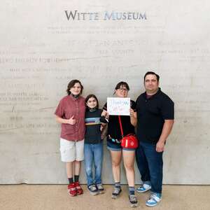 Charles attended The Witte Museum on Jul 25th 2022 via VetTix 